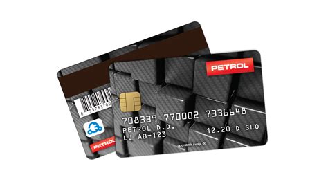 Petrol Club kartica in logotip