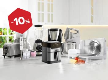 Izbor malih gospodinjskih aparatov, vključno z blenderji