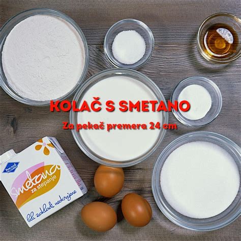 infografika: pregled jedi, pri katerih lahko uporabimo kislo smetano (slane jedi, sladice, namazi)