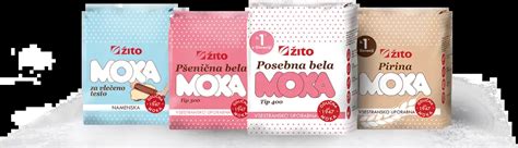 vreče moke s simbolom podjetja Žito