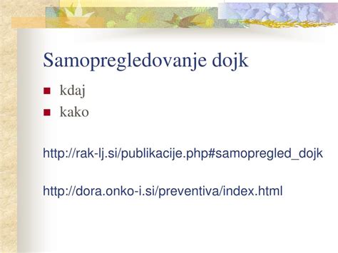 shema za pravilno samopregledovanje dojk