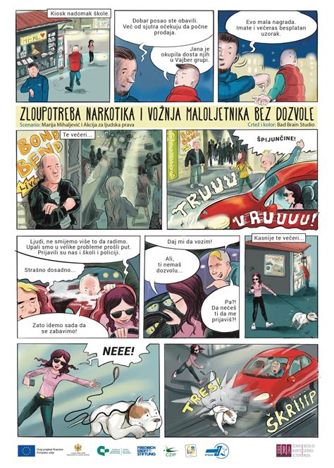 Ilustracija iz stripa o Modrem medvedku
