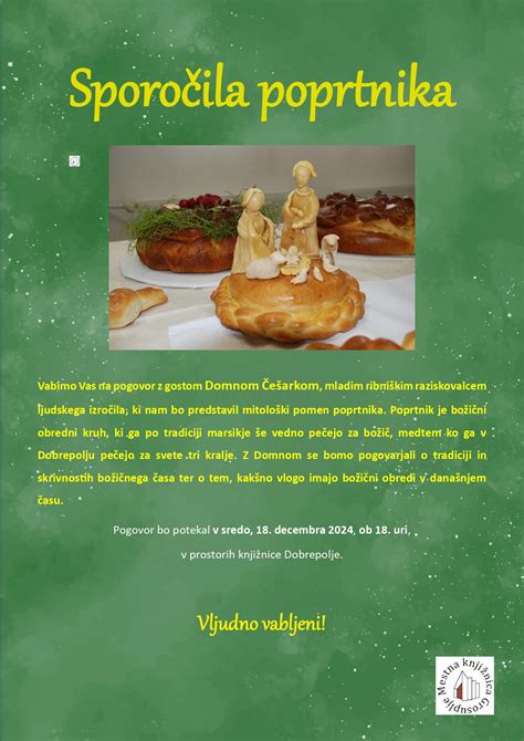 Fotografija okrašenega poprtnika