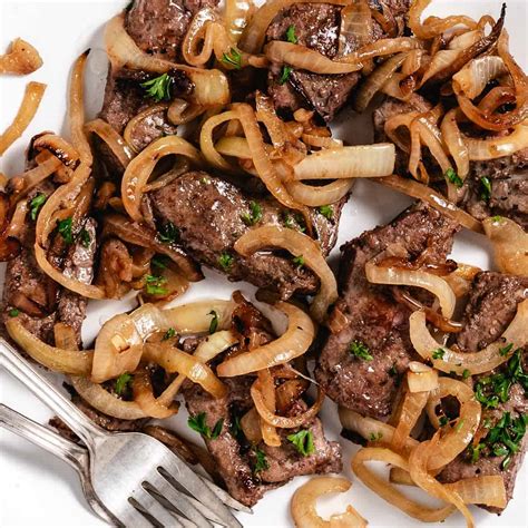 Infographic showing the ideal cooking times for veal liver to remain tender
