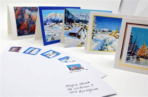 Nabor različnih rojstnodnevnih voščilnic z različnimi stili in sporočili