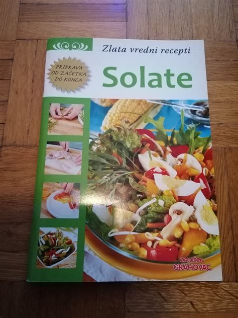 Infografika postopka priprave solate