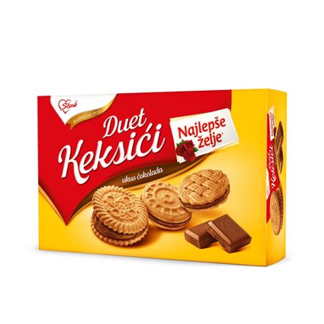 Tematska fotografija paketa Keksi Sendvič Čokolada 220g