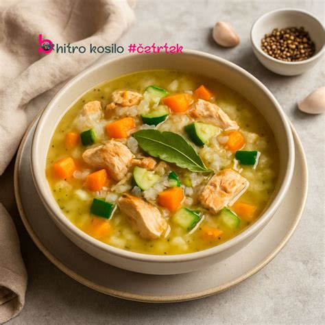 Kozica z rižem, zelenjavo in tekočino, ki se kuha pod pokrovko.