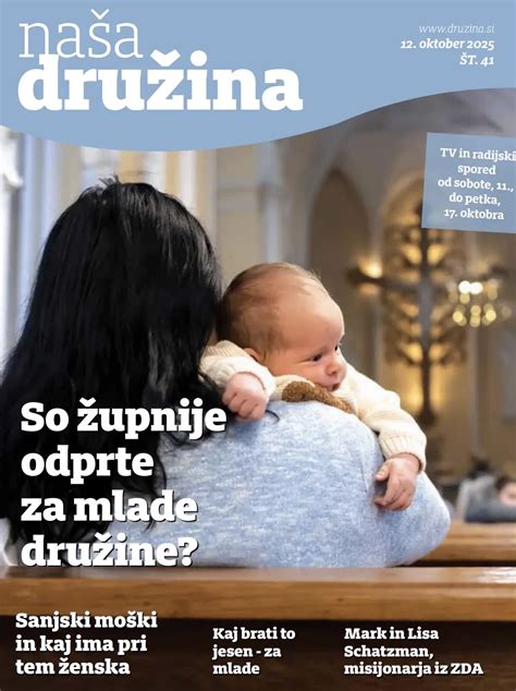 Grafični prikaz strukture tednika Družina s poudarkom na prilogi Naša družina