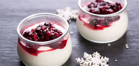 Thematic photo: Panna Cotta z gozdnimi sadeži