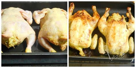 Natančen prikaz postopka polnjenja piščanca s kruhovim nadevom.