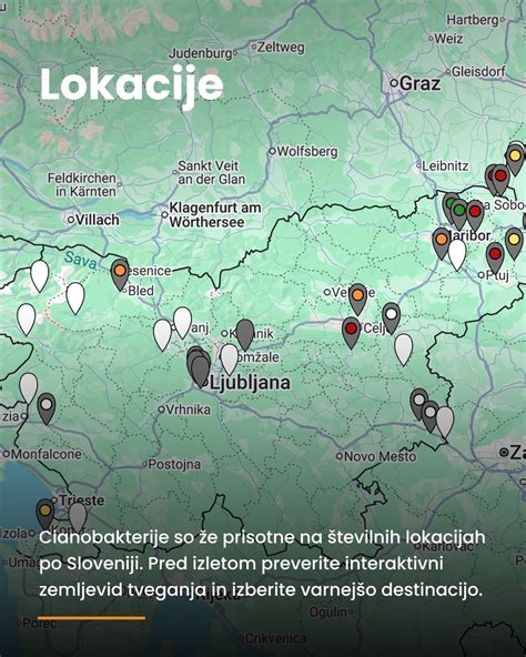 Zemljevid škofije Novo mesto s poudarkom na lokacijah župnij in cerkvenih ustanov