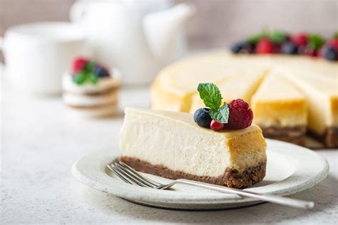 Sirova torta No guilt, servirana