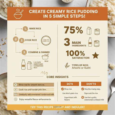 Infographic: Steps for preparing pudding