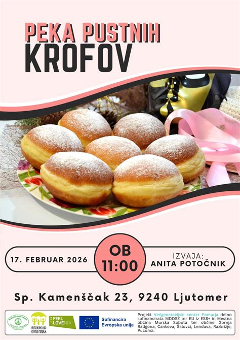 Tematska fotografija pustnih krofov z belim ovratnikom
