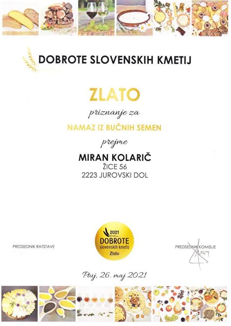infografika s postopkom sestavljanja torte iz bučnih semen