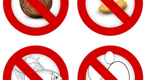 Infografika o najpogostejših alergijah na hrano, s poudarkom na sezamu