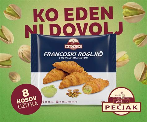 Fotografija pistacijevih rogljičkov