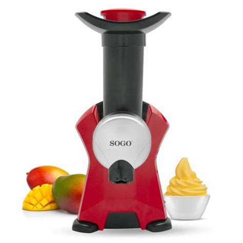 Sestavine za pripravo domačega sadnega sladoleda: zmrznjeno sadje, riževo mleko, sladilo.