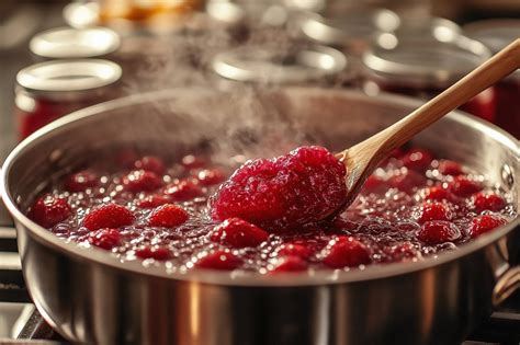 Koščki kuhanega sadja za pripravo marmelade