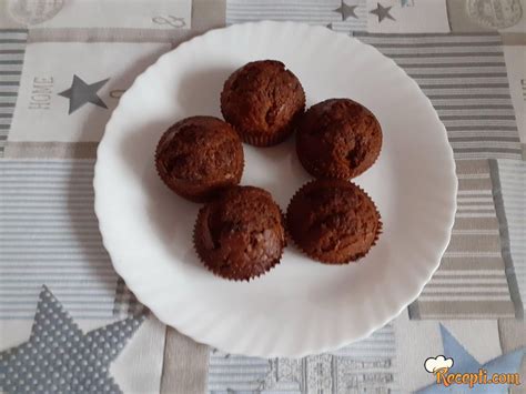 Veganski čokoladni mafini s strašljivimi očesi