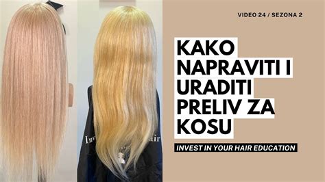 Prikaz profesionalnog frizera koji nanosi preliv na kosu klijentkinje u salonu.