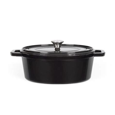 Fotografija litoželeznega Dutch Oven lonca s pokrovom