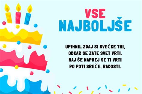 Ilustracija dedka z vnuki ob rojstnodnevni torti