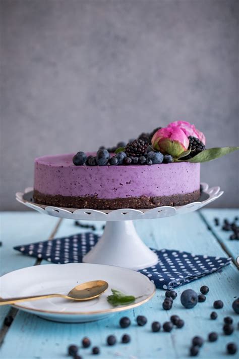 Presna borovničeva torta