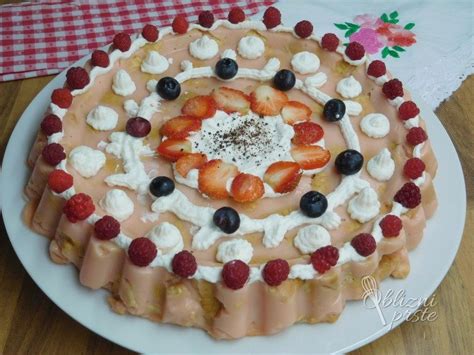 puding iz polente v pekaču