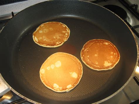 Photo of pancakes on a pan