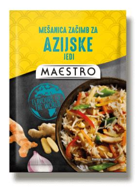 Zbirka azijskih začimb in omak