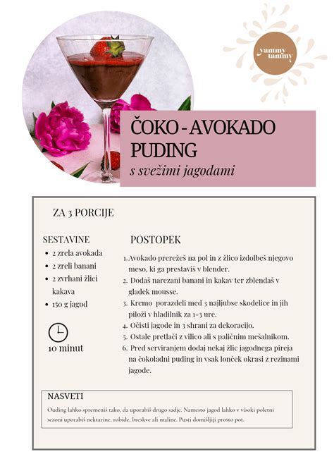prikaz avokadovega pudinga v skodelici, okrašenega z mandlji