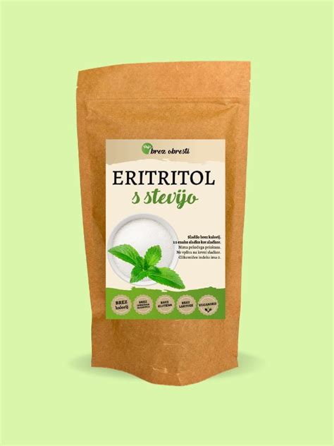 Primerjava LCHF sladil: eritritol s stevijo