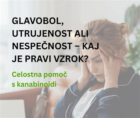 Vizualizacija pogostih vzrokov za glavobol