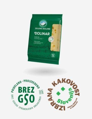 Slika embalaže sira brez laktoze