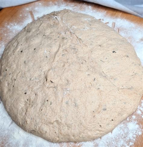 prikaz postopka gnetenja testa in oblikovanja hlebčka