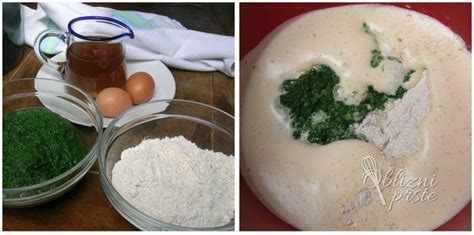 prelaganje kvašenega testa s skutnim nadevom