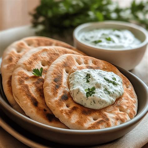 Tzatziki s piščančjim girosom in pita kruhom