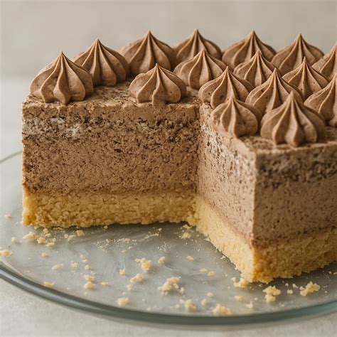 Prikaz dvo-nadstropne torte s podporno strukturo