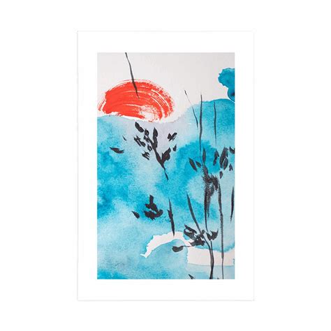 Slika tradicionalnega japonskega papirja (washi)