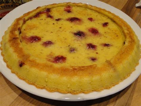 slika francoskega kolača Clafoutis