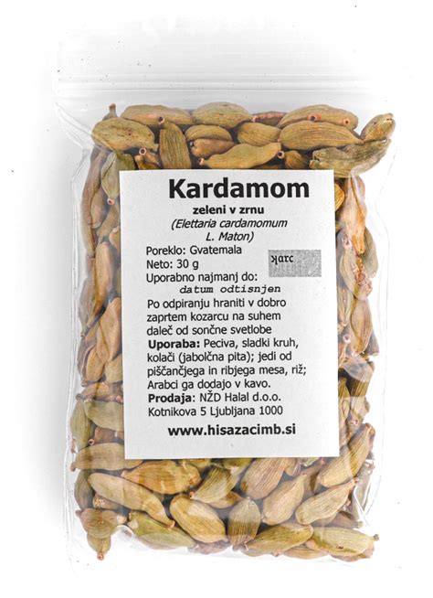 Izbor začimb: klinčki, janež, kardamom, kari
