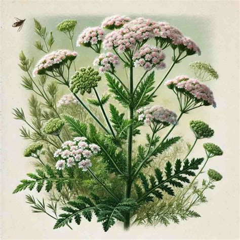 Ilustracija divje rastoče pese z značilnimi listi in cvetovi