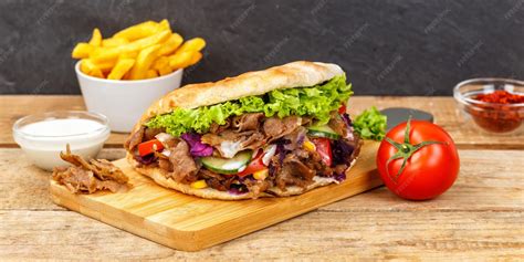 Tematska fotografija Doner Kinga ali doner kebaba