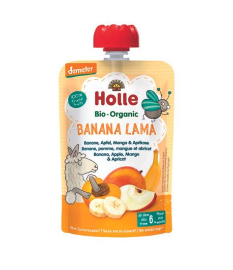 Ilustracija dojenčka, ki veselo je sadni pire