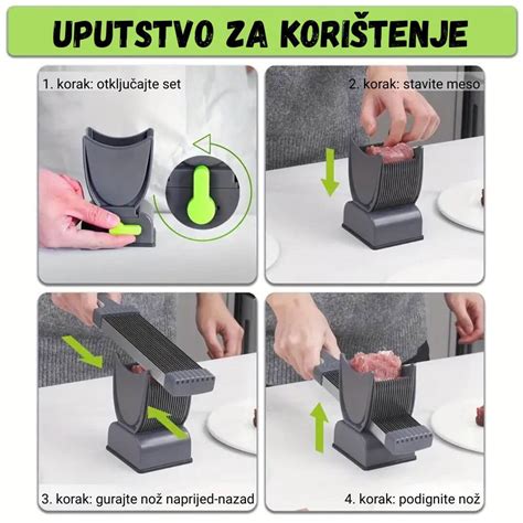 infografika s koraki priprave: rezanje mesa, mešanje majonezne omake, premazovanje in peka