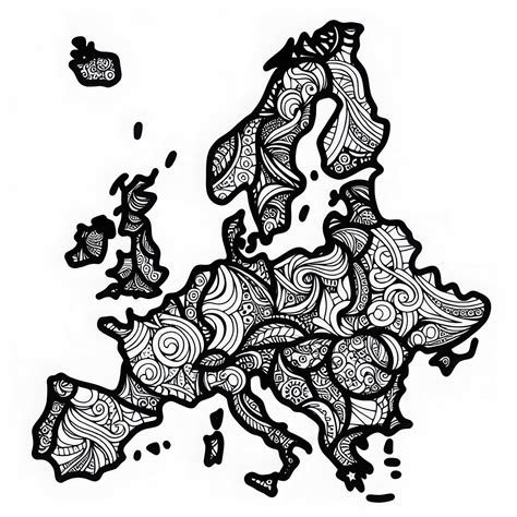 Ilustracija zgodovinskega zemljevida vzhodne Evrope