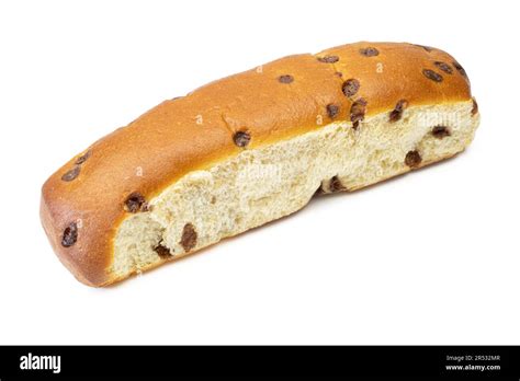 photo of an Ölz milk roll with visible chocolate chips