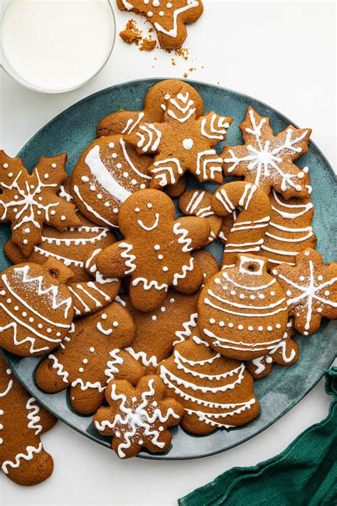 Thematic photo of gingerbread cookies